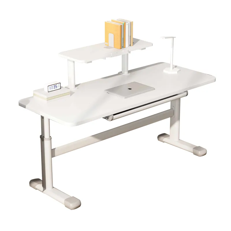 Youth Desk 140cm with Drawer & Bookshelf